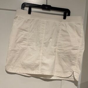 Chico's white cotton skort